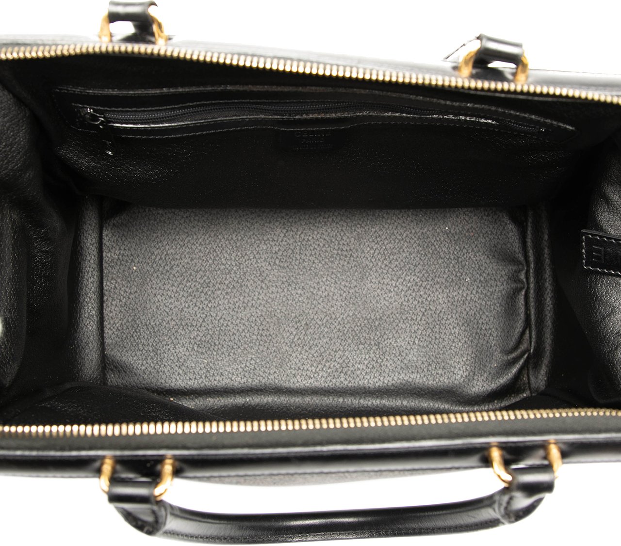 Celine Macadam Coated Canvas Handbag Bruin