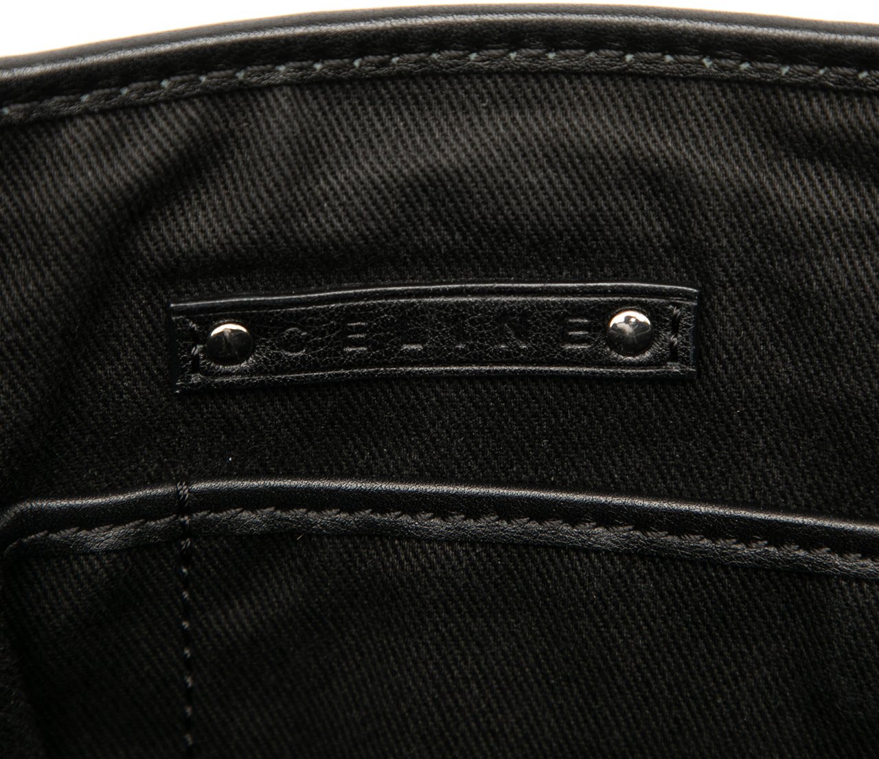 Celine C Macadam Suede Boogie Handbag Zwart