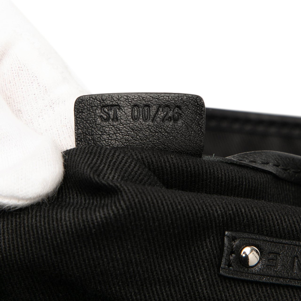 Celine C Macadam Suede Boogie Handbag Zwart