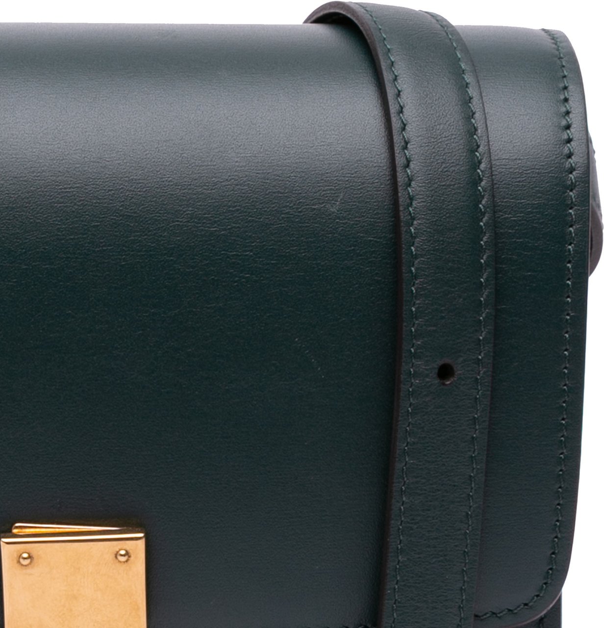 Celine Small Calfskin Classic Box Groen