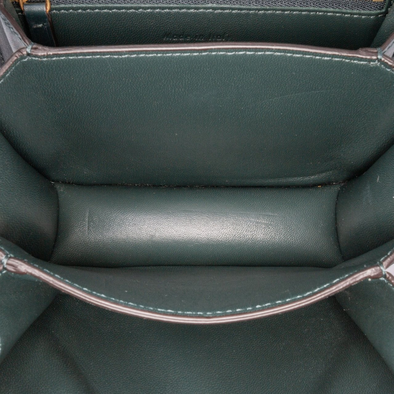 Celine Small Calfskin Classic Box Groen