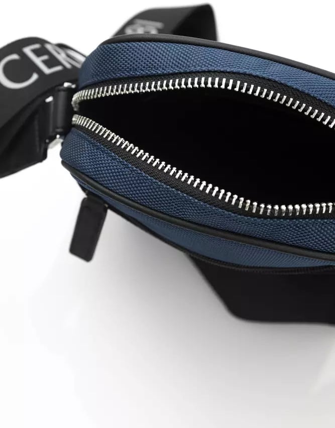 Cerruti 1881 Blue Nylon Women Crossbody Bag Blauw