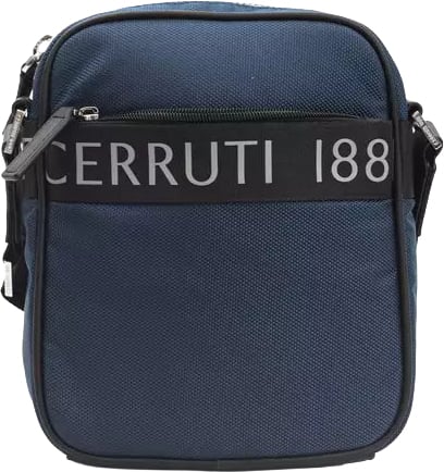 Cerruti 1881 Blue Nylon Women Crossbody Bag Blauw