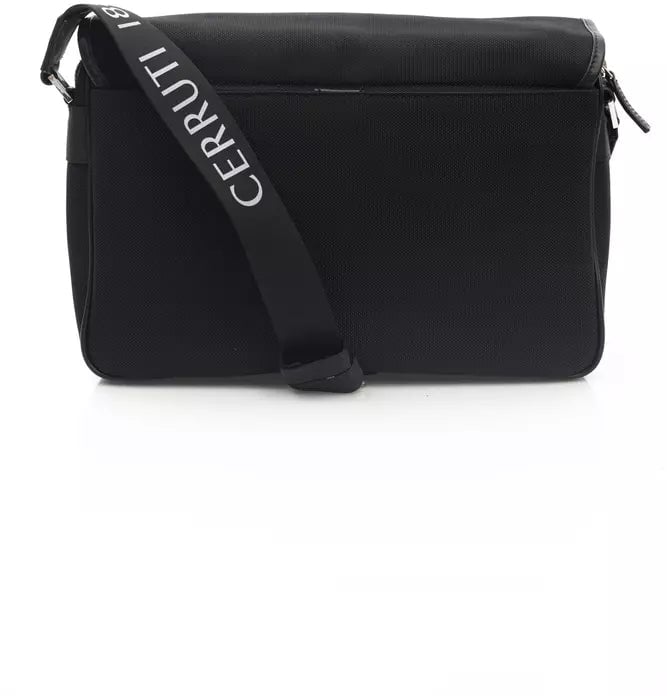 Cerruti 1881 Black Nylon Women Crossbody Bag Zwart
