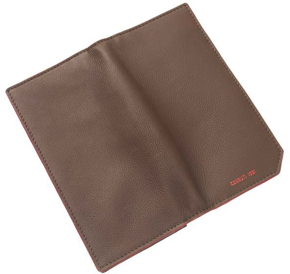 Cerruti 1881 Brown Calfskin Men Wallet Bruin