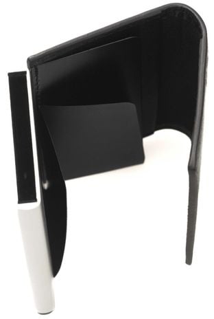 Cerruti 1881 Black Calfskin Men's Wallet Zwart