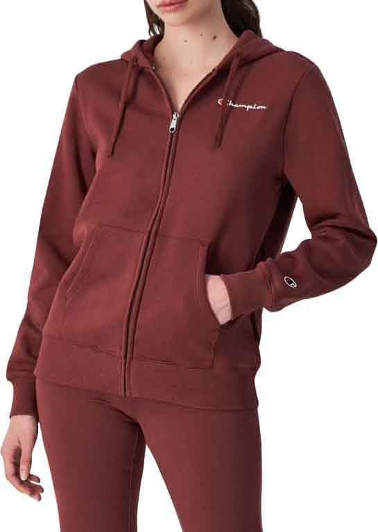 Champion Burgundy Cotton Sweatshirt Maroon