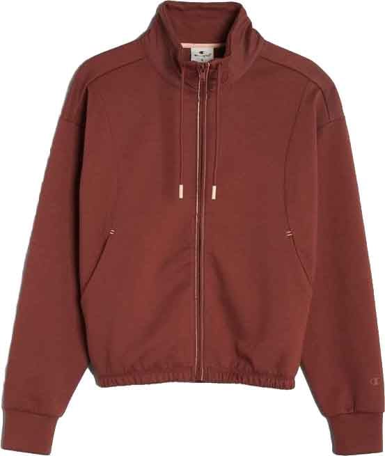 Champion Burgundy Polyester Sweatshirt Maroon