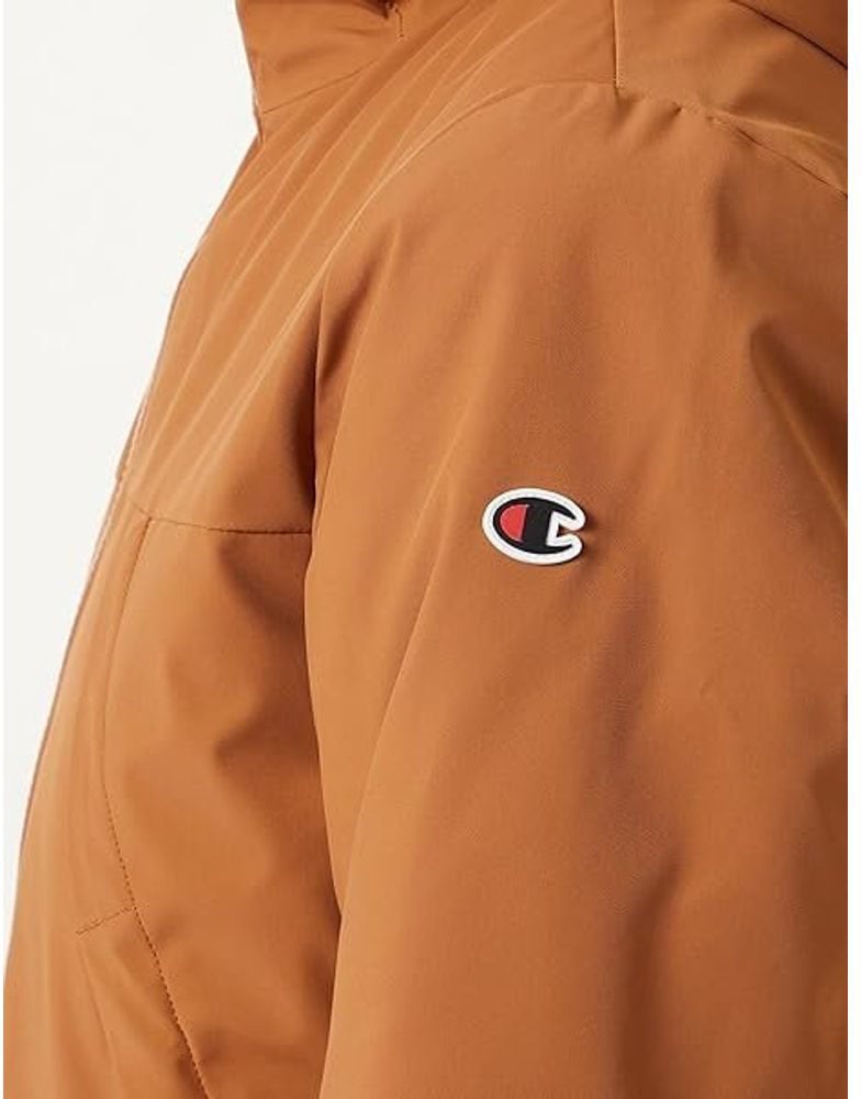 Champion Brown Polyamide Shell Jacket Bruin