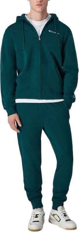 Champion Green Cotton Sweatshirt Groen