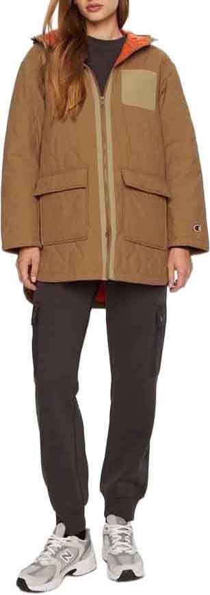 Champion Brown Polyamide Sweatshirt Bruin