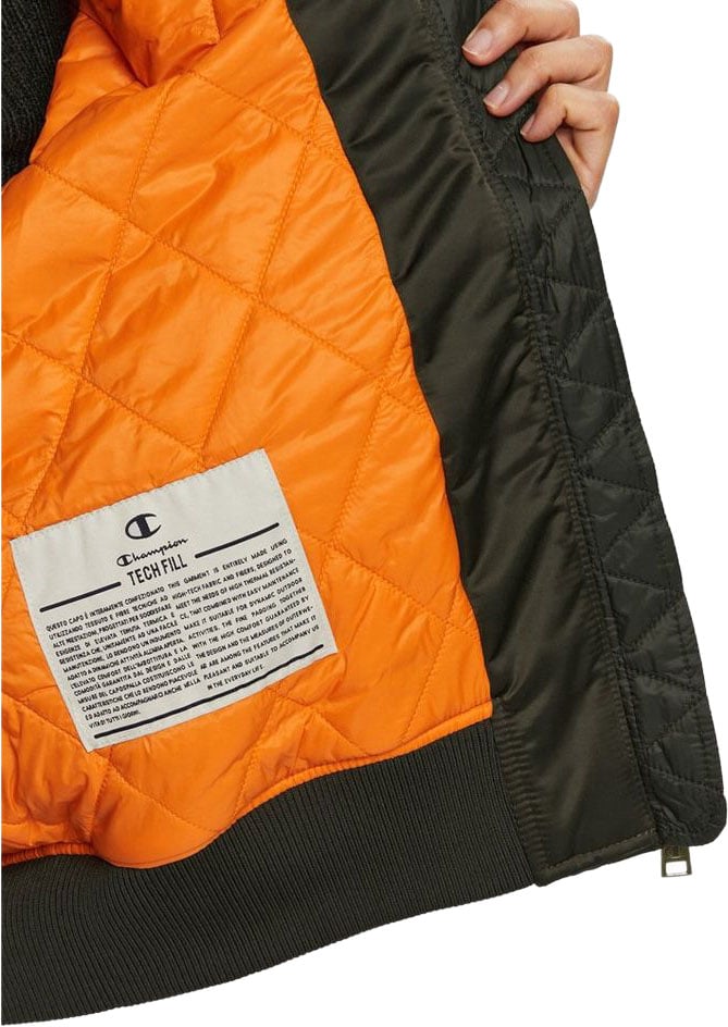 Champion Army Polyester Bomber Donkergroen