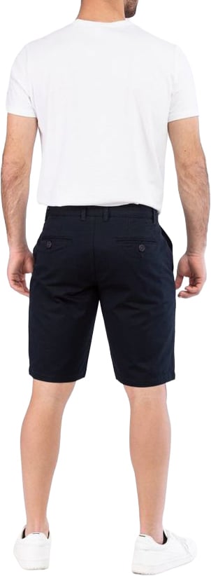 Champion Blue Cotton Bermuda Shorts Blauw