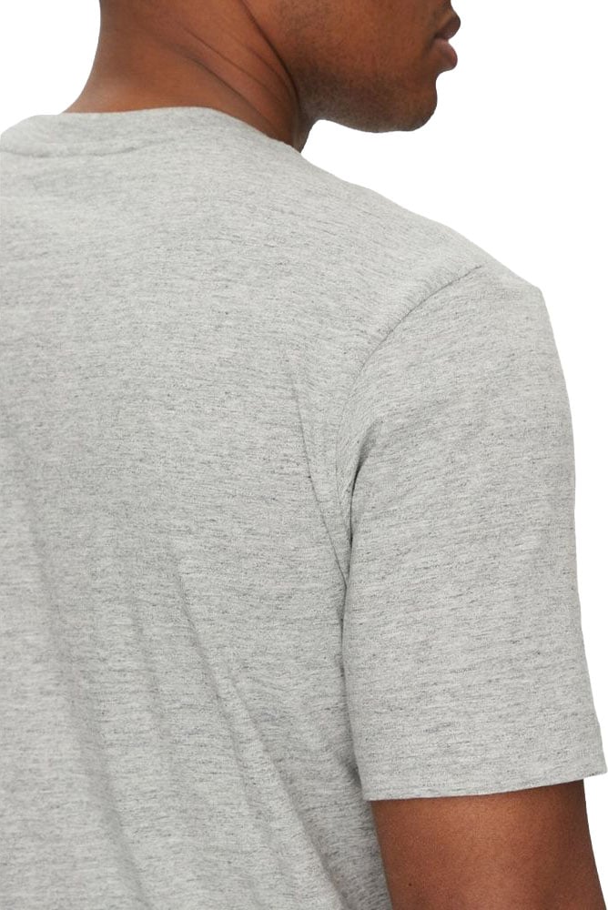 Champion Blue Cotton T-Shirt Blauw
