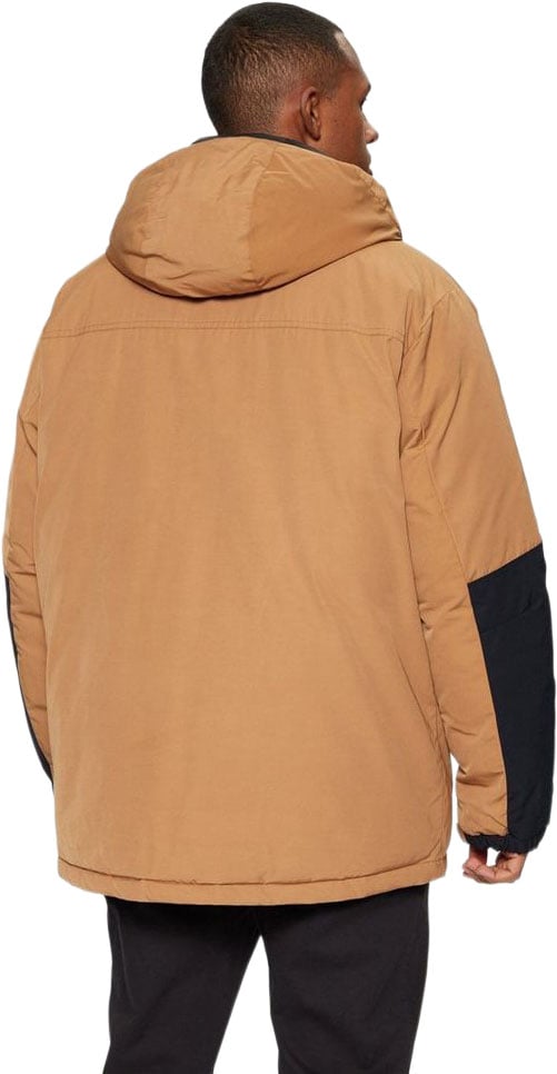 Champion Brown Polyester Parka Bruin