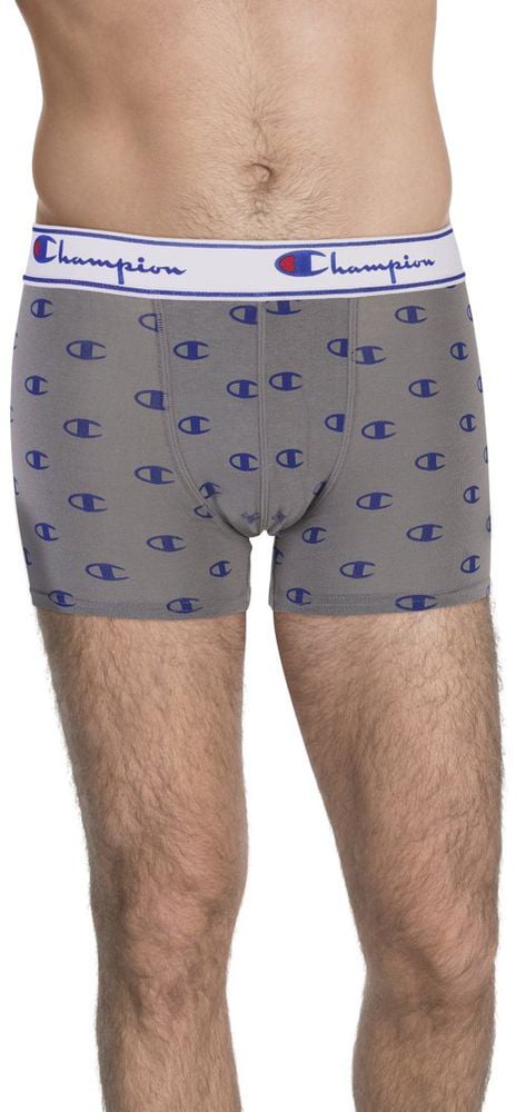 Champion Gray Cotton Boxers Grijs