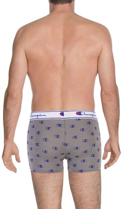 Champion Gray Cotton Boxers Grijs