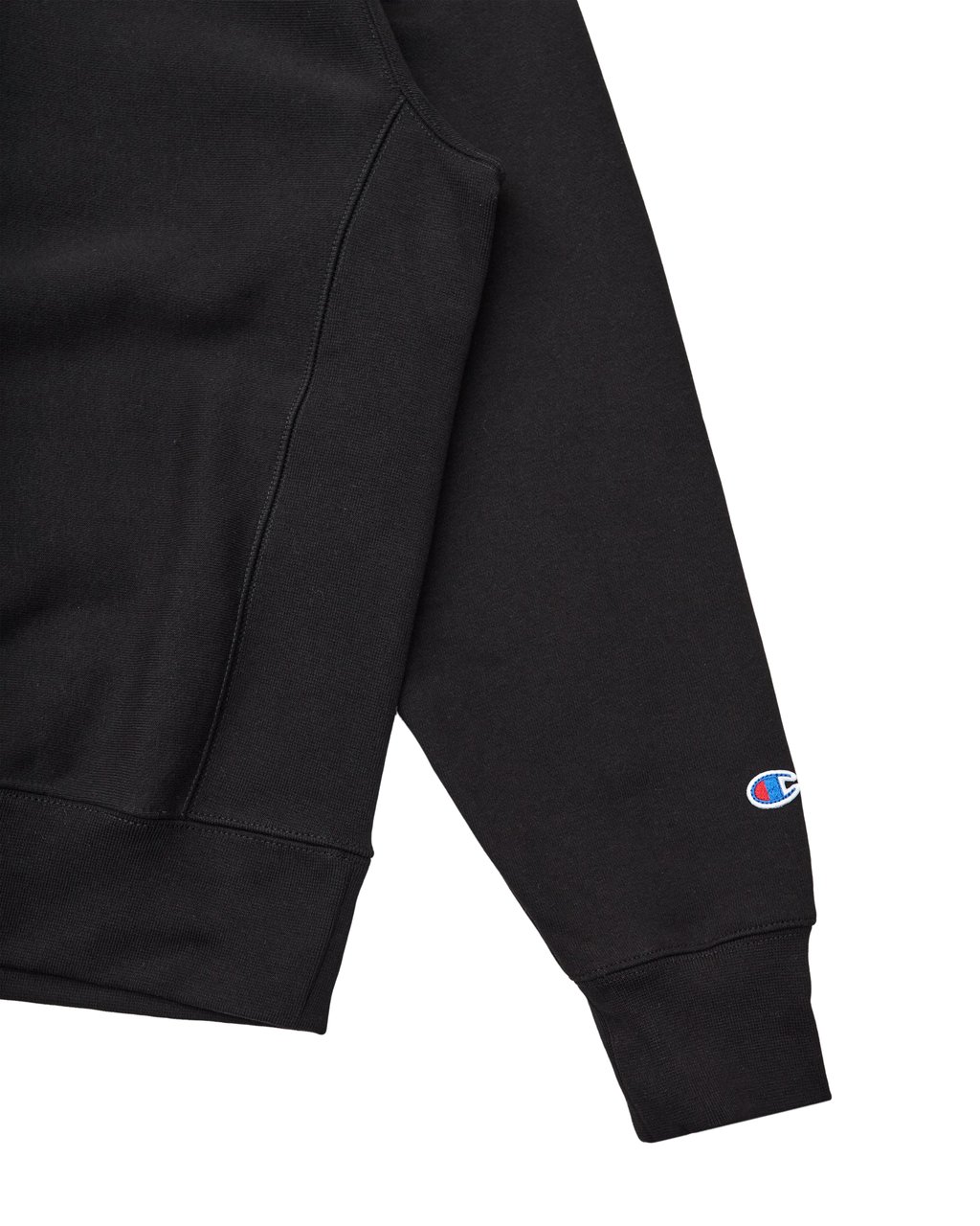 Champion Felpa con Cappuccio Reverse Weave Nera Zwart