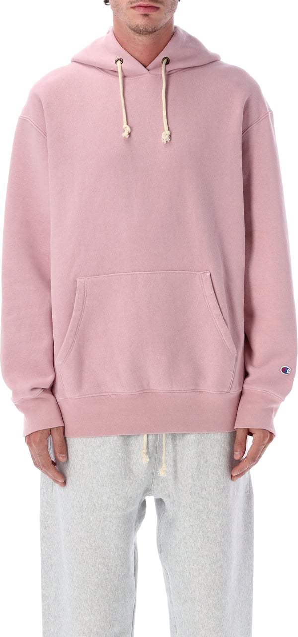 Champion Patch Hoodie Rosa Roze