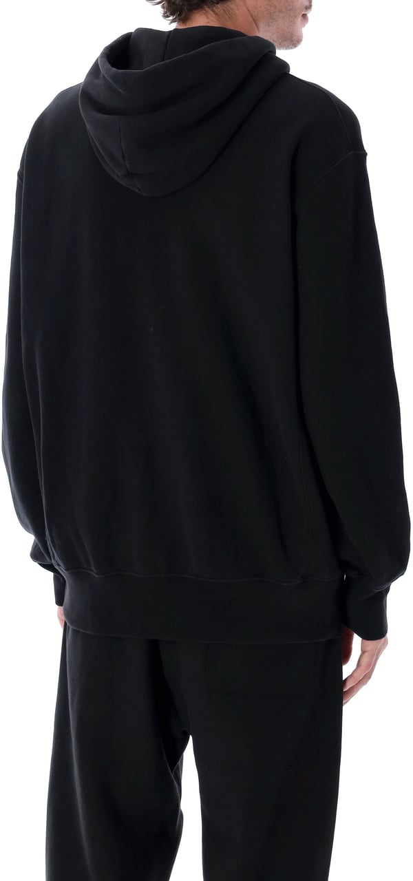 Champion Patch Hoodie Full Zip Nero Zwart