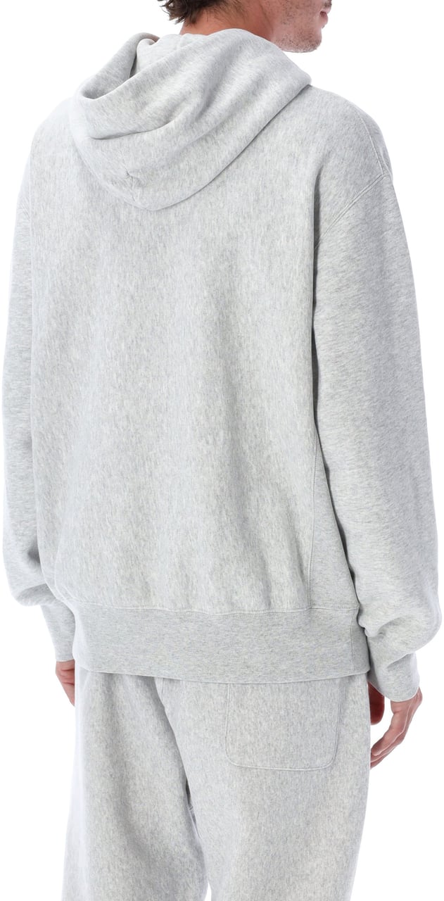 Champion Logo Hoodie Grigio Grijs