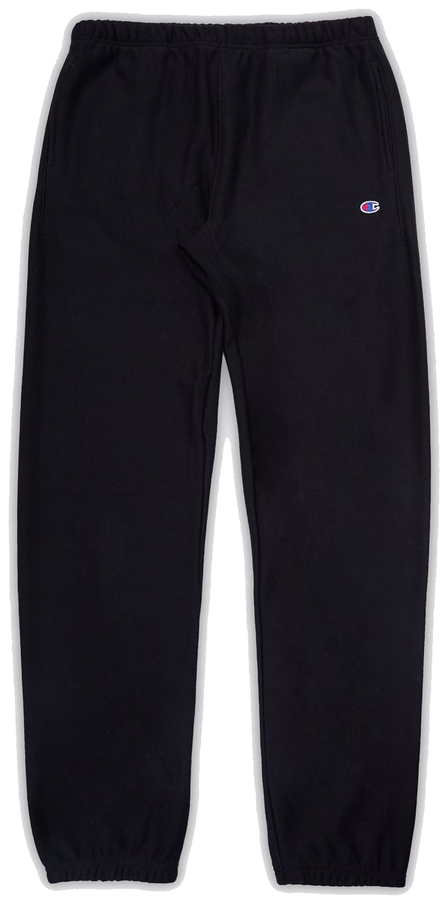 Champion Pantalone Elastic Cuff Nero Zwart