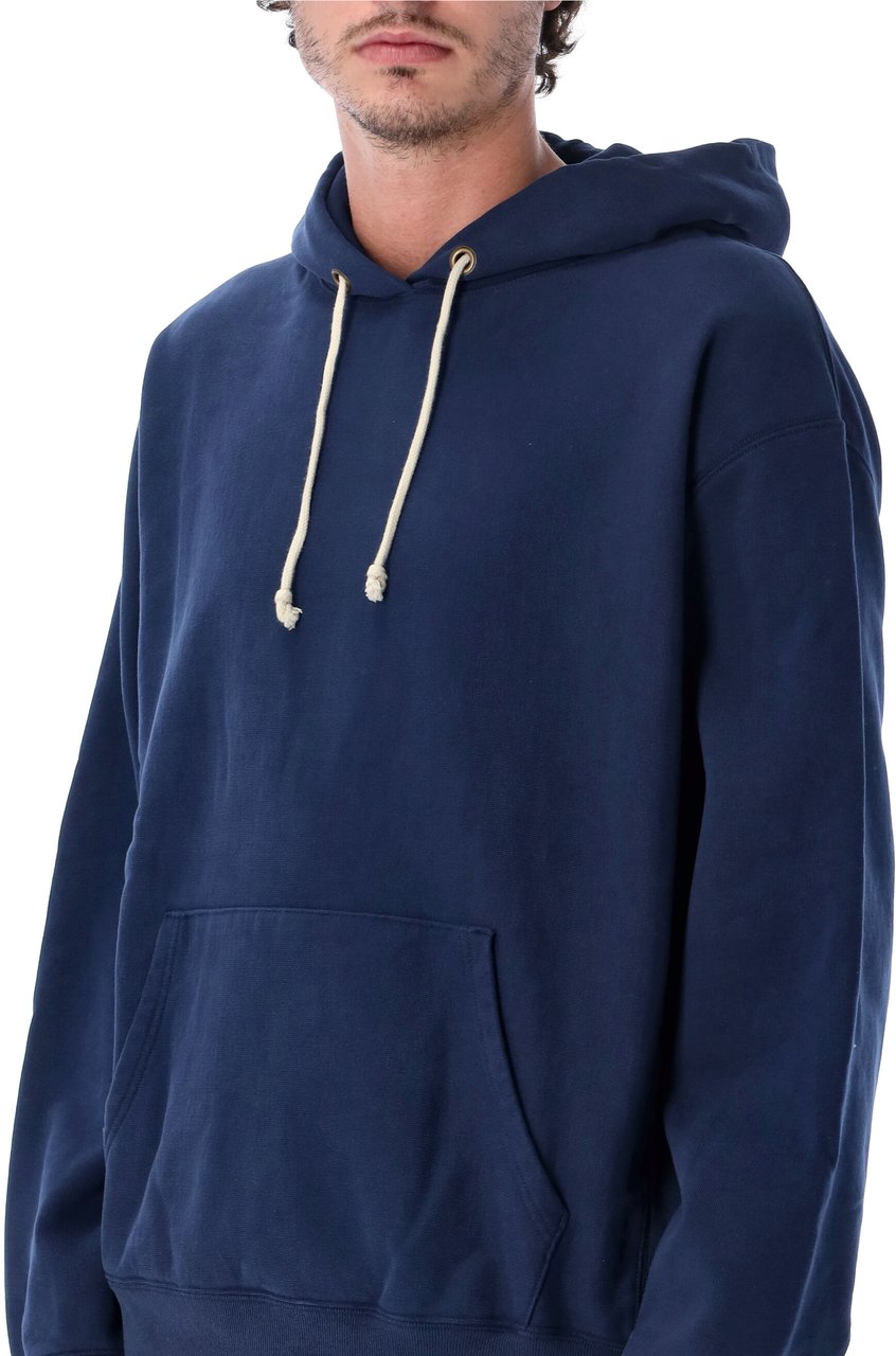 Champion Hoodie Patch Blu Navy