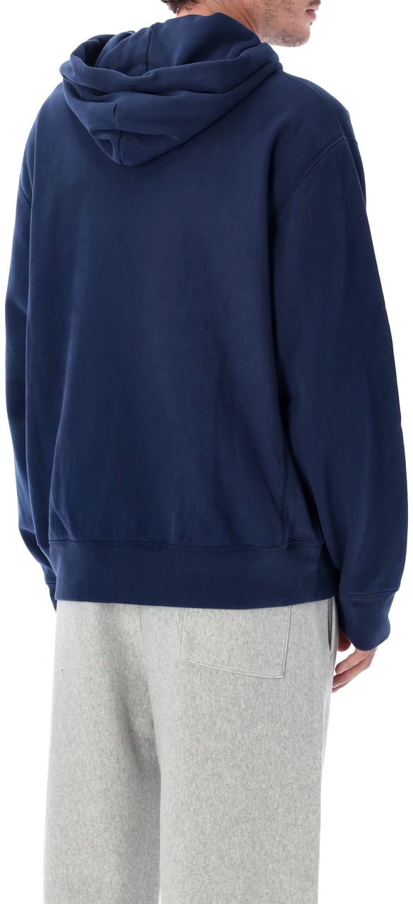 Champion Hoodie Patch Blu Navy