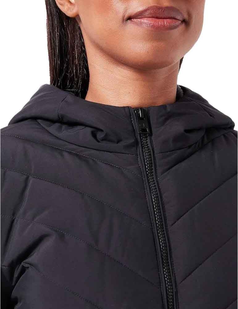 Champion Black Polyester Shell Jacket Zwart