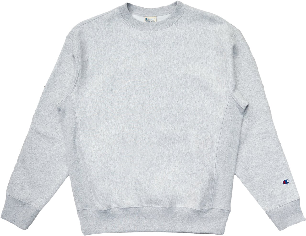 Champion Felpa Girocollo Reverse Weave Grigia Grijs