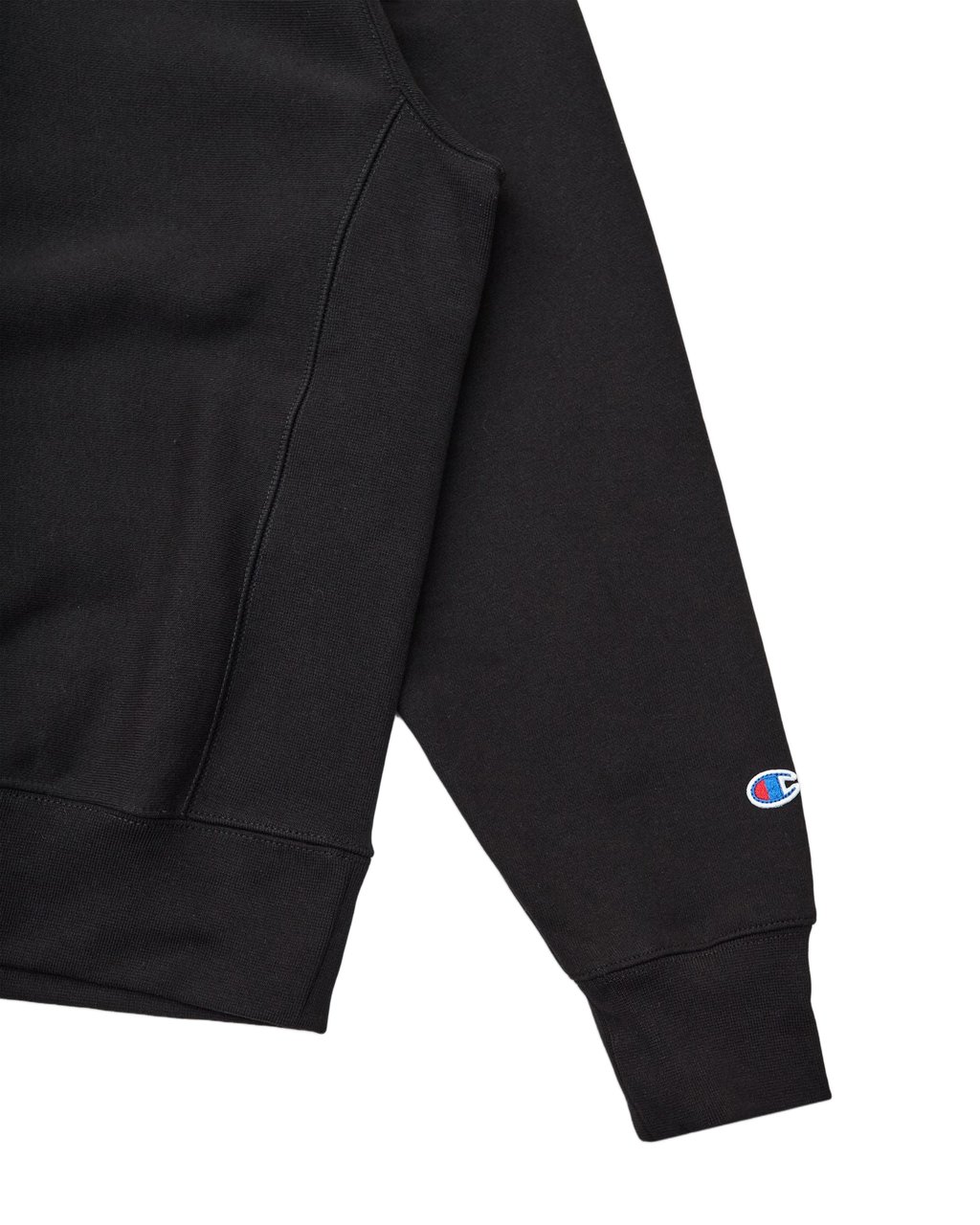 Champion Felpa Girocollo Reverse Weave Nera Zwart