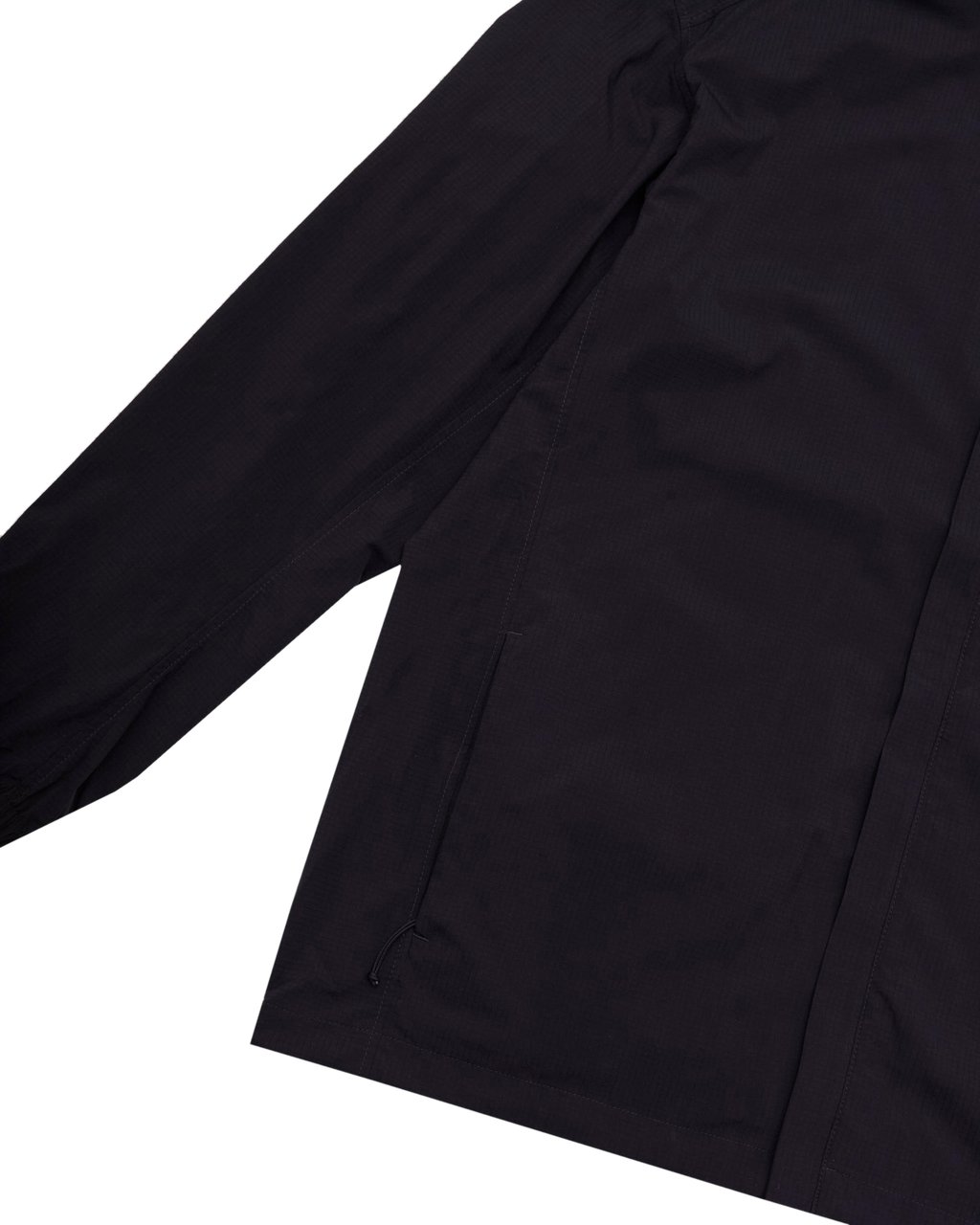 Champion Giacca Black Edition Hooded Ripstop Nera Zwart