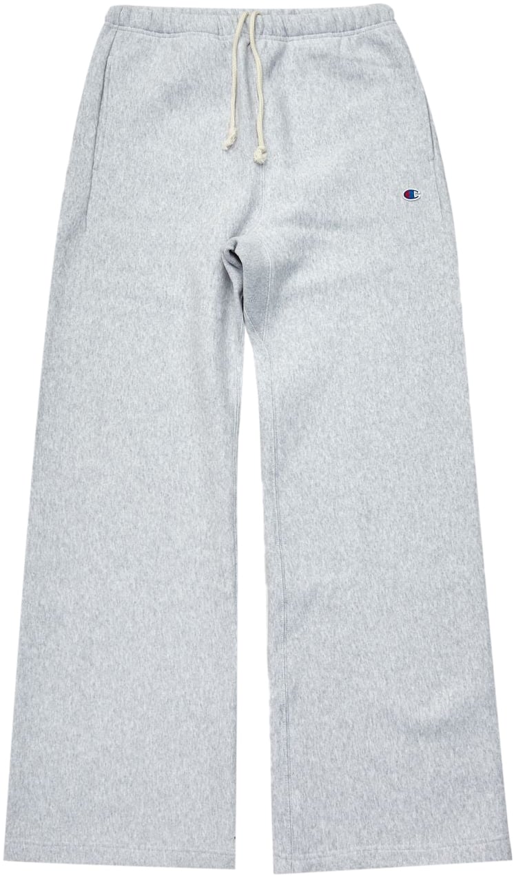 Champion Pantalone Straight Hem Reverse Weave Grigia Grijs