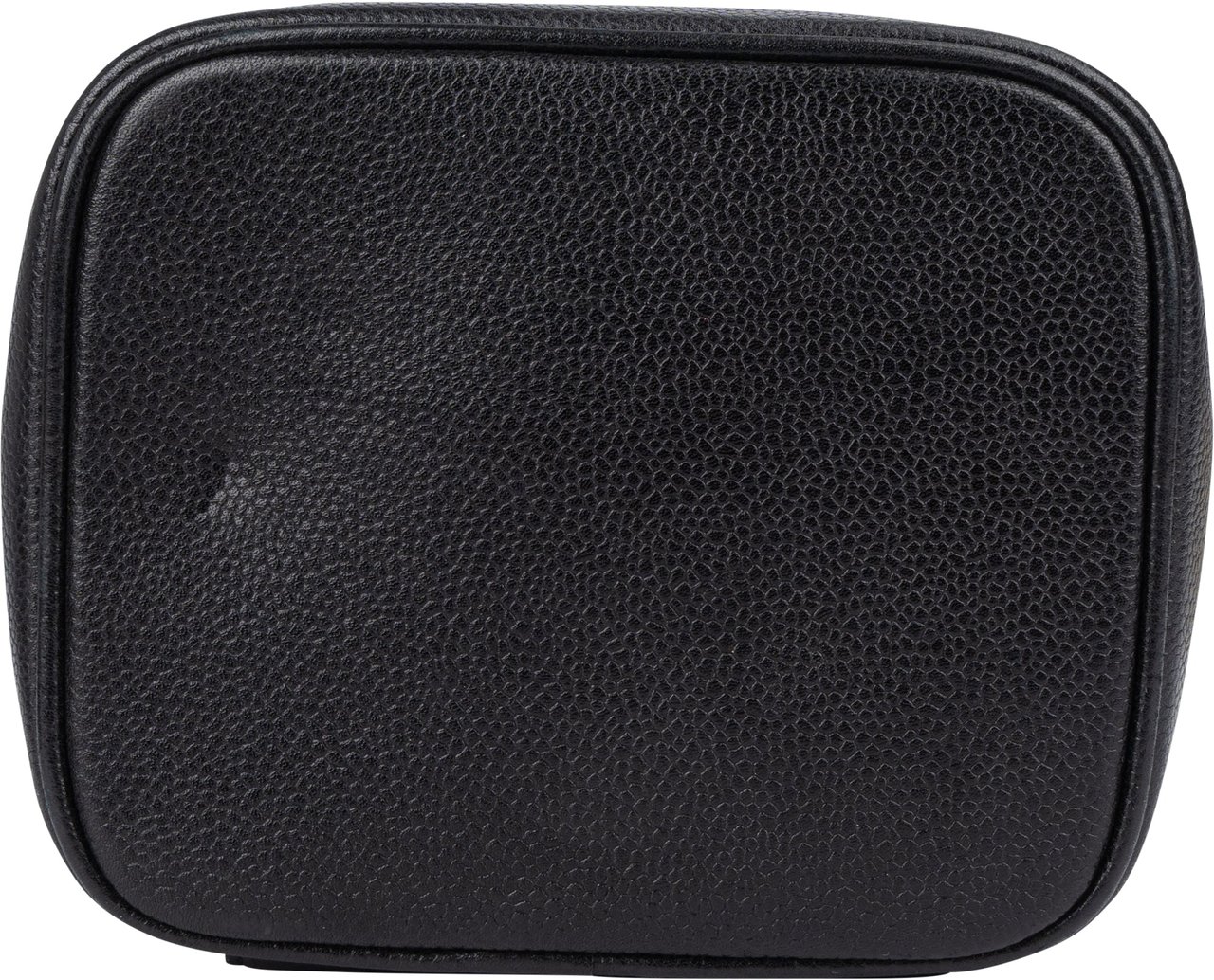 Chanel Chanel Caviar Leather Vanity Case Handbag Zwart