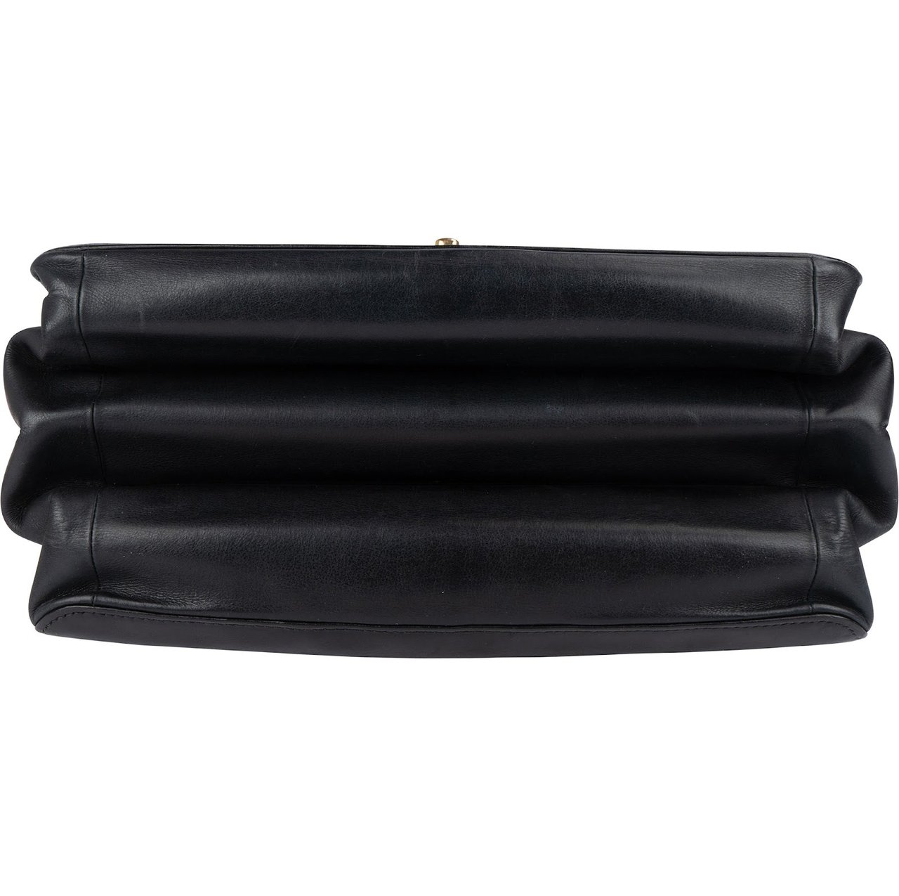 Chanel Chanel Quilted Lambskin Medium Single Flap Metiers Crossbody Bag Zwart