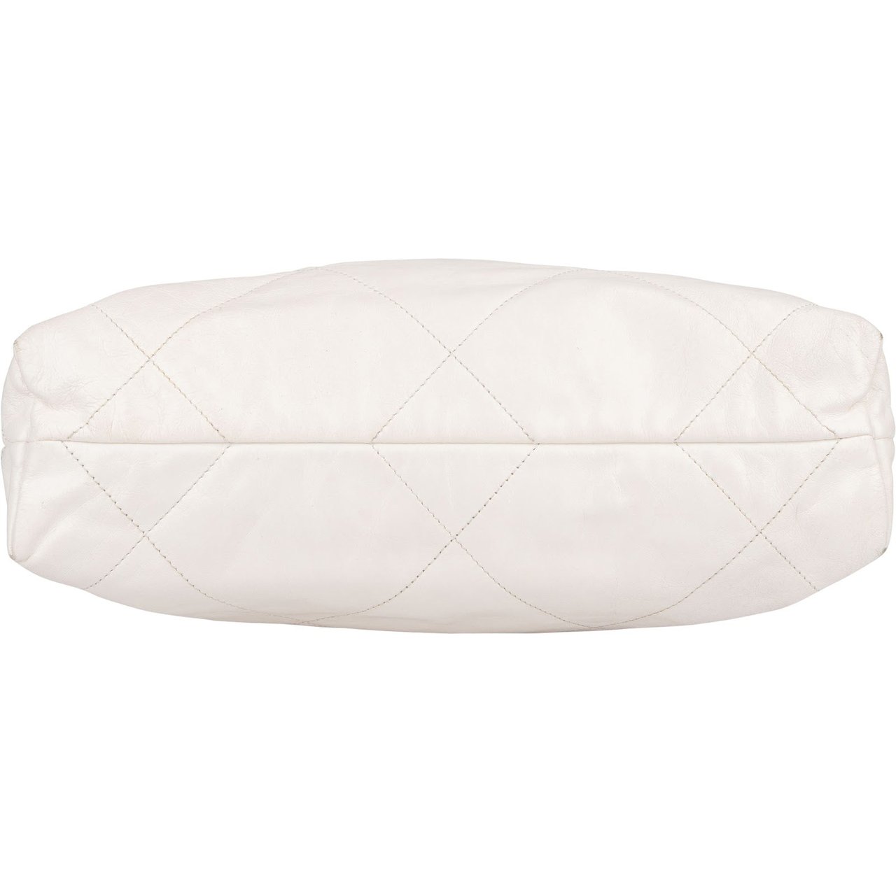 Chanel Chanel 22 White Lambskin Hobo Shoulder Bag Wit