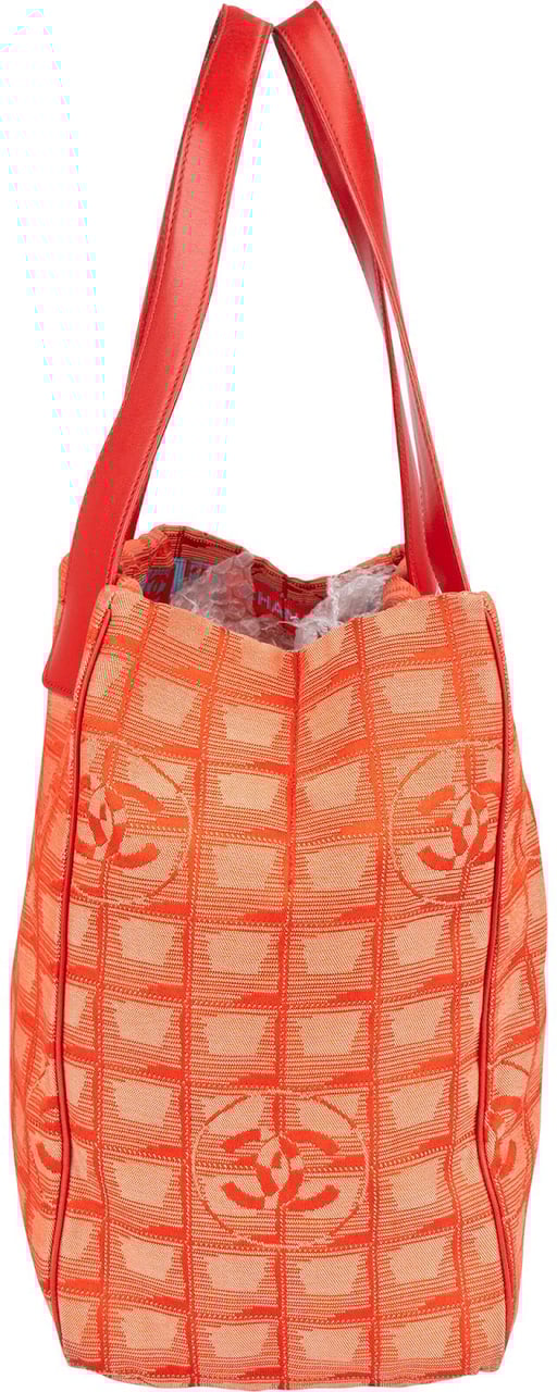 Chanel Chanel Travel Line Monogram Handbag Oranje