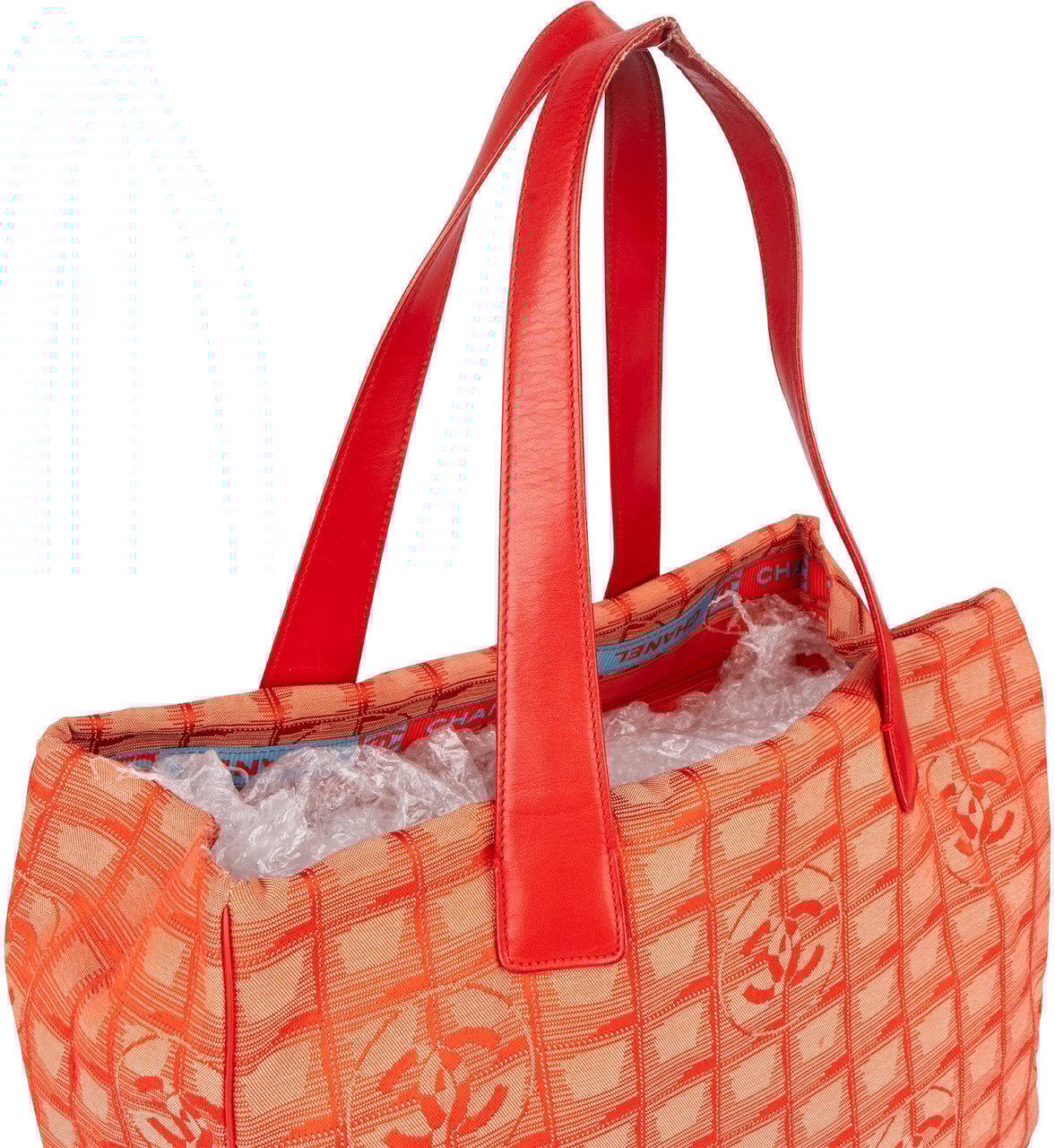 Chanel Chanel Travel Line Monogram Handbag Oranje