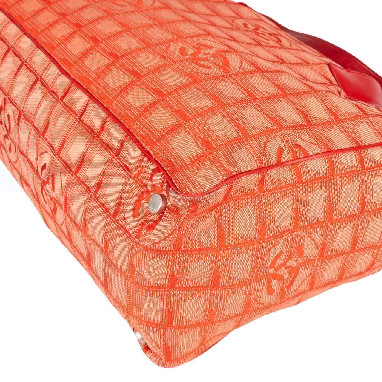 Chanel Chanel Travel Line Monogram Handbag Oranje