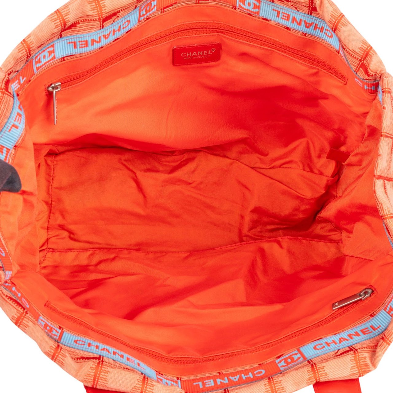 Chanel Chanel Travel Line Monogram Handbag Oranje