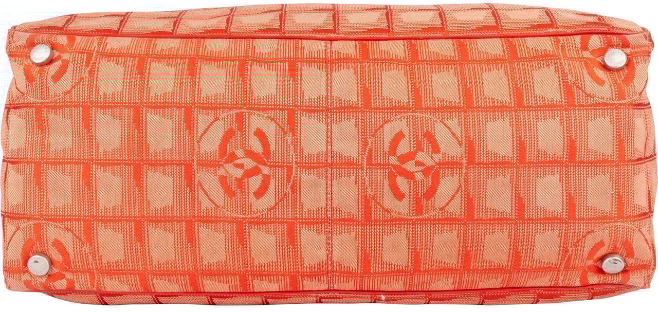 Chanel Chanel Travel Line Monogram Handbag Oranje