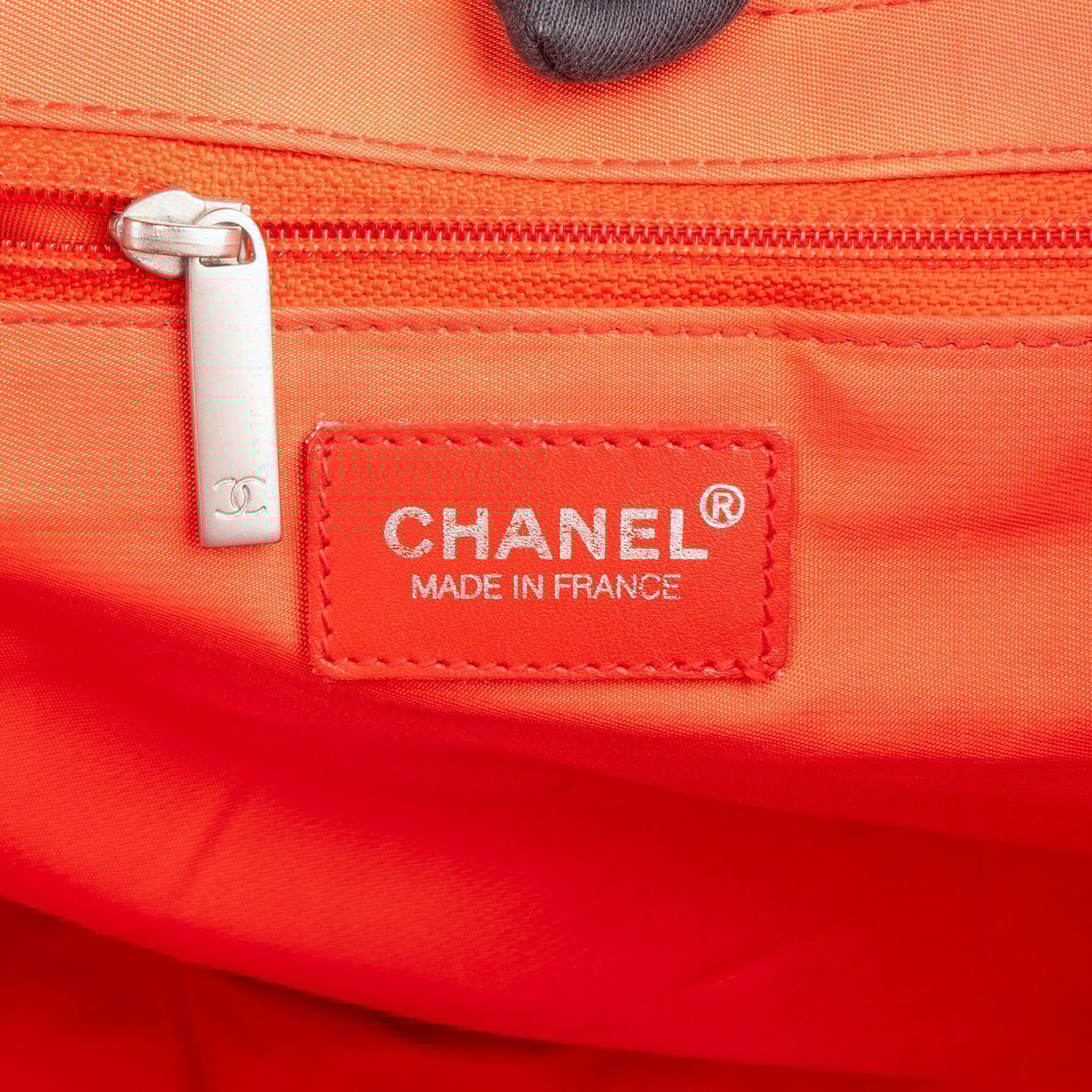 Chanel Chanel Travel Line Monogram Handbag Oranje