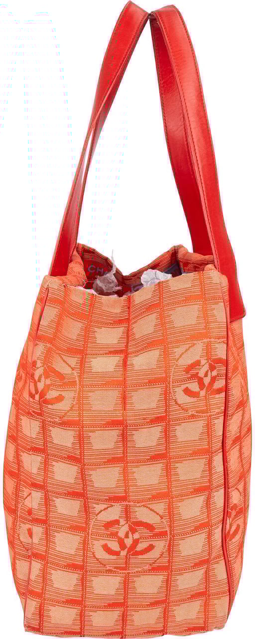 Chanel Chanel Travel Line Monogram Handbag Oranje