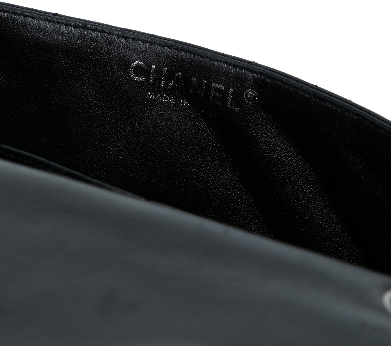 Chanel Classic Patent East West Single Flap Blauw