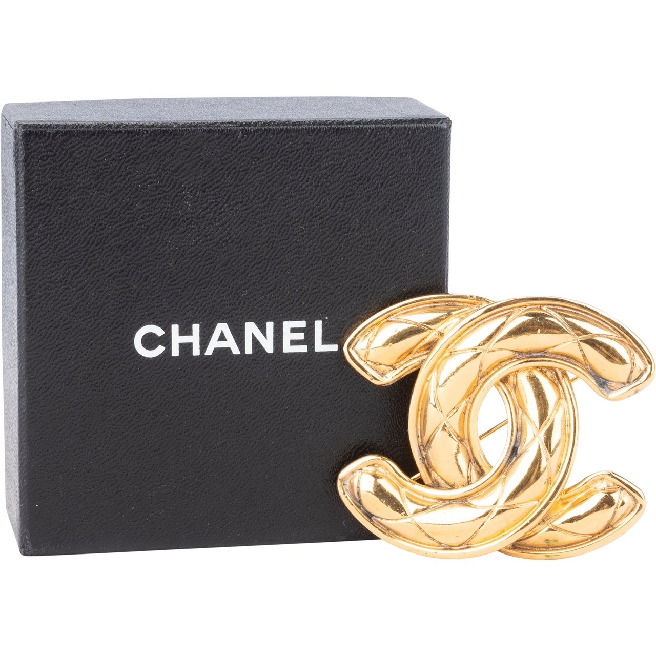 Chanel Chanel CC Matelasse Coco Brooch Divers