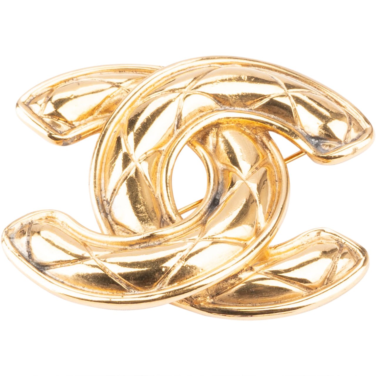 Chanel Chanel CC Matelasse Coco Brooch Divers