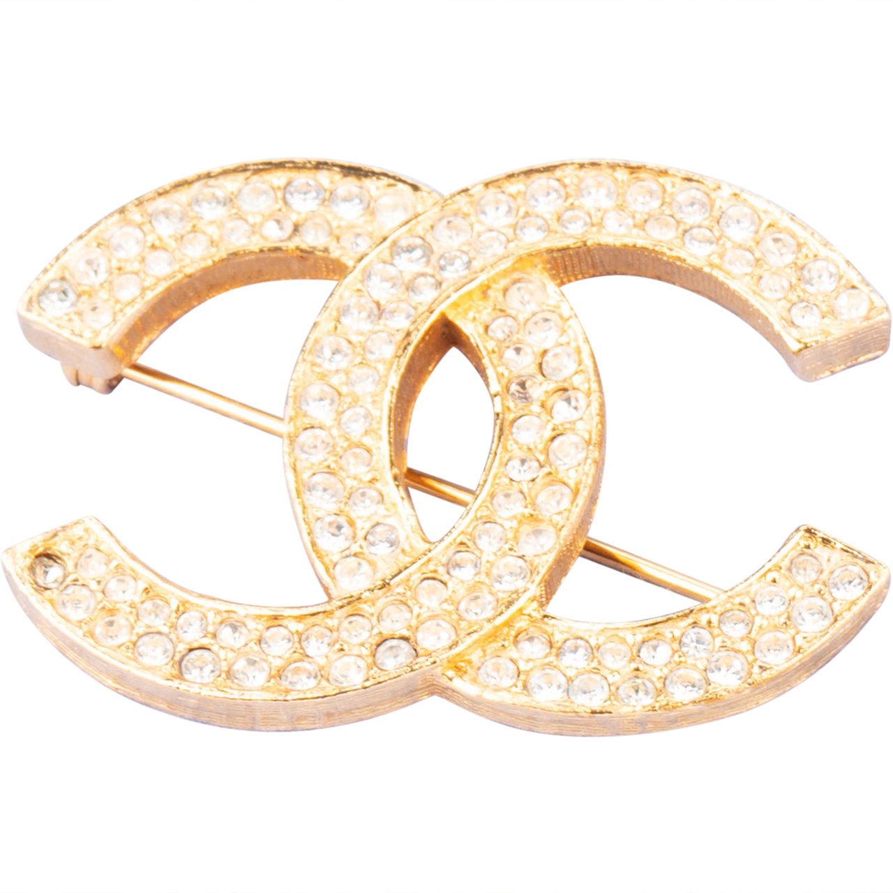 Chanel Chanel Crystal CC Coco Brooch Divers