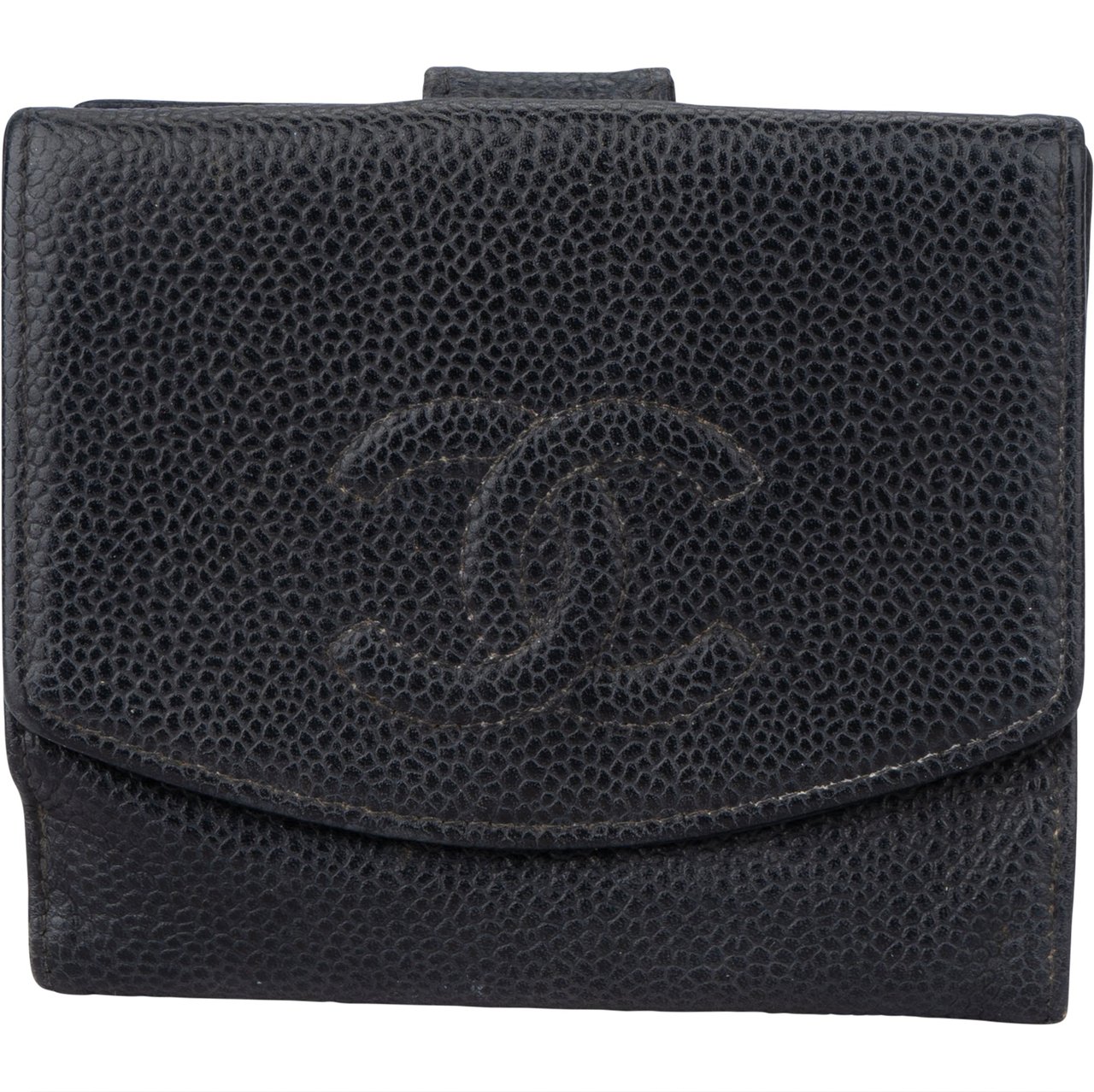 Chanel Chanel Caviar Leather CC Wallet Divers