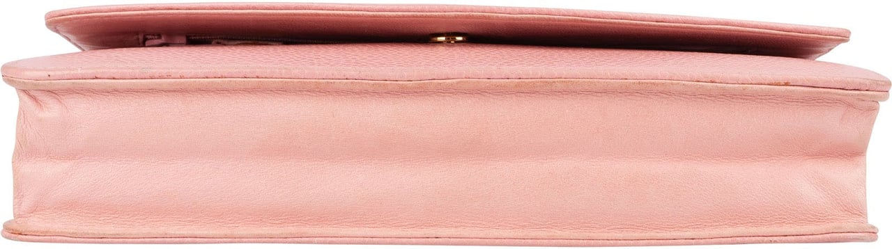 Chanel Chanel Caviar Leather Wallet on Chain CC Crossbody Bag Rood