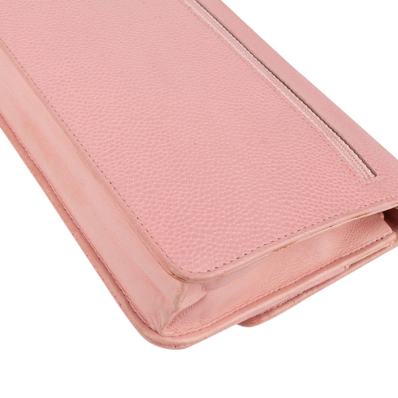 Chanel Chanel Caviar Leather Wallet on Chain CC Crossbody Bag Rood